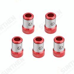 5pcs Screwdriver Magnetic Ring For 6.35mm Shank Double Heads Screwdriver Bit