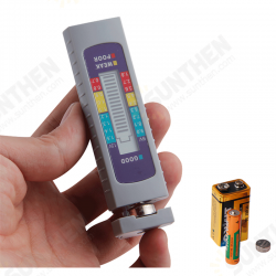 Battery Tester Digital Capacity Tester Checker For Lithium Battery AA/AAA/1.5V 9V Power Supply Tester Measuring Instrument Tools Battery Tester Digital Capacity Tester Checker For Lithium Battery AA/AAA/1.5V 9V Power Supply Tester Measuring Instrument Tools