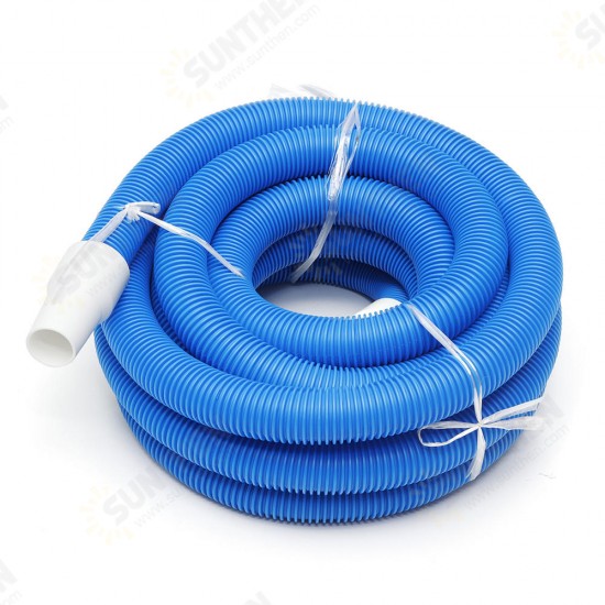 Blue 9M/12M/15M Pool Cleaner Hose Swimming Pool Suction Pipe Cleaner