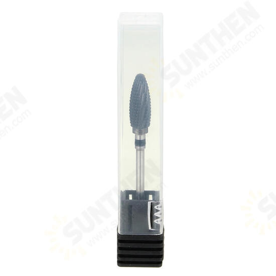 Blue Nano Coated Carbide Sharp Nail Drill Bits Cuticle Cleaning Tool Blue Nano Coated Carbide Sharp Nail Drill Bits Cuticle Cleaning Tool