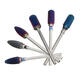 Blue Nano Coated Carbide Sharp Nail Drill Bits Cuticle Cleaning Tool Blue Nano Coated Carbide Sharp Nail Drill Bits Cuticle Cleaning Tool