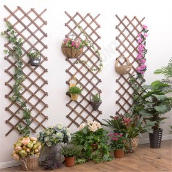Carbonized Antiseptic Wooden Fence Plant Climb Trellis Support Decorations Garden Carbonized Antiseptic Wooden Fence Plant Climb Trellis Support Decorations Garden