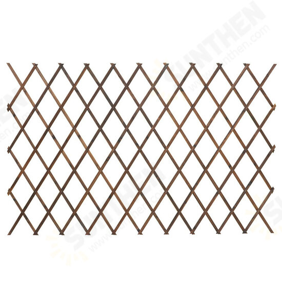 Carbonized Antiseptic Wooden Fence Plant Climb Trellis Support Decorations Garden Carbonized Antiseptic Wooden Fence Plant Climb Trellis Support Decorations Garden