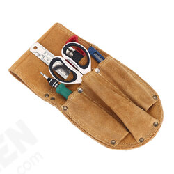 Cowhide Waist Bag Electrical Woodworking Hardware Screwdriver Tools Belt Case Cowhide Waist Bag Electrical Woodworking Hardware Screwdriver Tools Belt Case