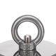 D85mm 270Kg Pull Neodymium Fishing Magnet Treasure Hunting Underwater Recovery Magnet D85mm 270Kg Pull Neodymium Fishing Magnet Treasure Hunting Underwater Recovery Magnet