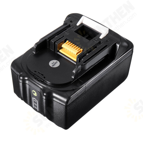 DC18RF 3A Charger with 2pcs 18V Rechargeable Battery LiIon Battery Replacement Power Tool Battery for MAKITA BL1860 BL1815 DC18RF 3A Charger with 2pcs 18V Rechargeable Battery LiIon Battery Replacement Power Tool Battery for MAKITA BL1860 BL1815