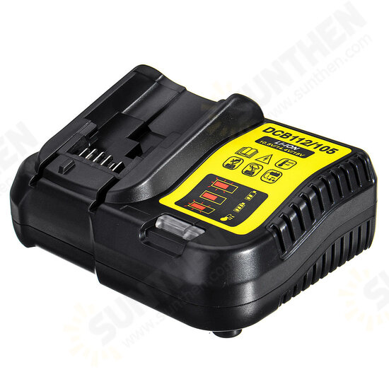 DCB112 Replacement Li-Ion Battery Charger for Dewalt