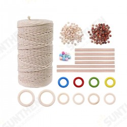 DIY Craft Cord Yarn Natural White Cotton Cordfor Wall Hanging Tools DIY Craft Cord Yarn Natural White Cotton Cordfor Wall Hanging Tools