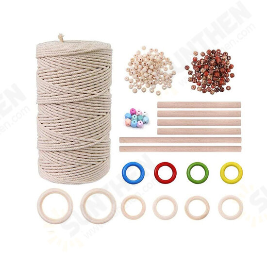 DIY Craft Cord Yarn Natural White Cotton Cordfor Wall Hanging Tools DIY Craft Cord Yarn Natural White Cotton Cordfor Wall Hanging Tools
