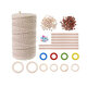 DIY Craft Cord Yarn Natural White Cotton Cordfor Wall Hanging Tools DIY Craft Cord Yarn Natural White Cotton Cordfor Wall Hanging Tools