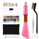 DIY Hot Fix Rhinestone Applicator Wand Setter Tools Kit Hot Drill Point Drill