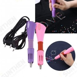 DIY Hot Fix Rhinestone Applicator Wand Setter Tools Kit Hot Drill Point Drill DIY Hot Fix Rhinestone Applicator Wand Setter Tools Kit Hot Drill Point Drill