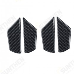 Door Handle Bowl Carbon Fiber Cover Trim For VW Golf 7 MK7 VII GTI R 2014-2017