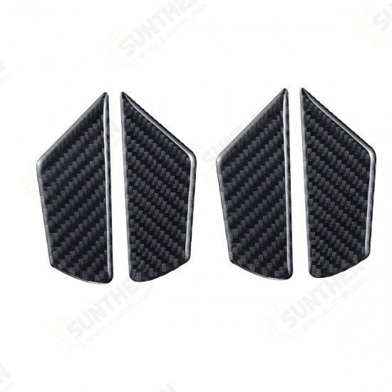 Door Handle Bowl Carbon Fiber Cover Trim For VW Golf 7 MK7 VII GTI R 2014-2017 Door Handle Bowl Carbon Fiber Cover Trim For VW Golf 7 MK7 VII GTI R 2014-2017