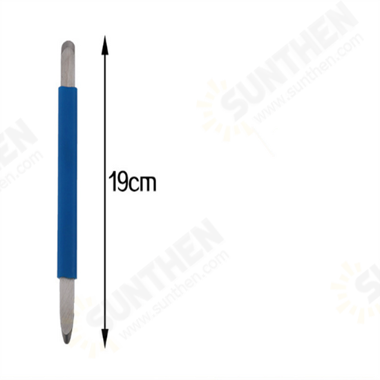 Double Head Flat and Positive Angle Seaming Tool Pressed Tile Grout Stick Floor Glue Gaps Scraping Tool Double Head Flat and Positive Angle Seaming Tool Pressed Tile Grout Stick Floor Glue Gaps Scraping Tool