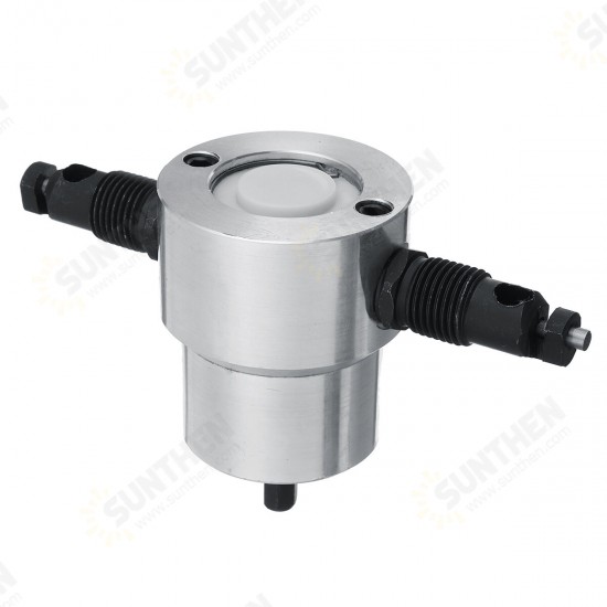 Double Head Metal Sheet Nibbler Cutter Drill Attachment with Wrench Cutting Tool Double Head Metal Sheet Nibbler Cutter Drill Attachment with Wrench Cutting Tool