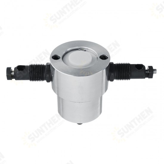 Double Head Metal Sheet Nibbler Cutter Drill Attachment with Wrench Cutting Tool Double Head Metal Sheet Nibbler Cutter Drill Attachment with Wrench Cutting Tool