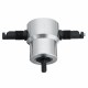 Double Head Metal Sheet Nibbler Cutter Drill Attachment with Wrench Cutting Tool Double Head Metal Sheet Nibbler Cutter Drill Attachment with Wrench Cutting Tool