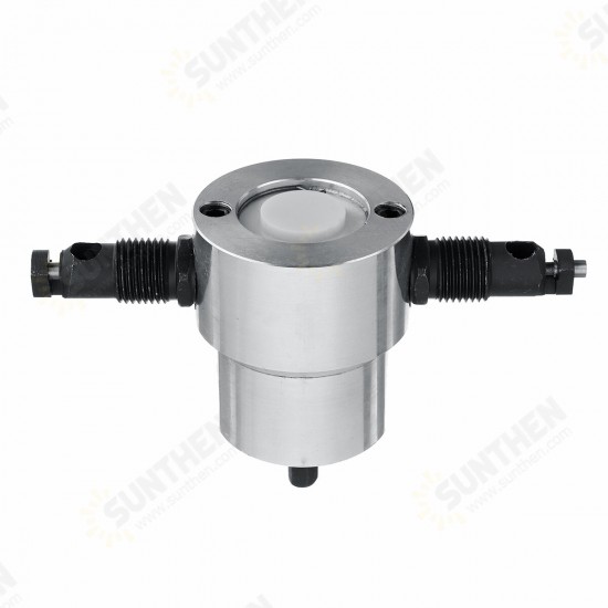 Double Head Metal Sheet Nibbler Cutter Drill Attachment with Wrench Cutting Tool Double Head Metal Sheet Nibbler Cutter Drill Attachment with Wrench Cutting Tool