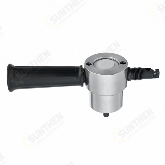 Double Head Metal Sheet Nibbler Cutter Drill Attachment with Wrench Cutting Tool Double Head Metal Sheet Nibbler Cutter Drill Attachment with Wrench Cutting Tool