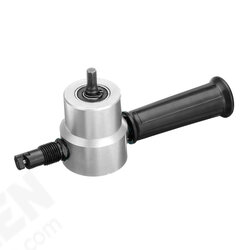 Double Head Sheet Metal Nibbler Cutter Cutting Tool Saw Power Drill Attachment