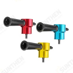 Double Headed Sheet Metal Cutting Nibbler Drill Attachment Metal Cutter Tool with Case Red Gold Blue Double Headed Sheet Metal Cutting Nibbler Drill Attachment Metal Cutter Tool with Case Red Gold Blue