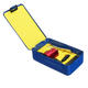 Double Headed Sheet Metal Cutting Nibbler Drill Attachment Metal Cutter Tool with Case Red Gold Blue Double Headed Sheet Metal Cutting Nibbler Drill Attachment Metal Cutter Tool with Case Red Gold Blue