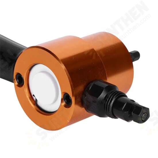 Double Headed Sheet Metal Nibbler Cutter Drill Attachment Nibbler for 360 Degree Rotatable Circle Cutting Straight Cutting Double Headed Sheet Metal Nibbler Cutter Drill Attachment Nibbler for 360 Degree Rotatable Circle Cutting Straight Cutting