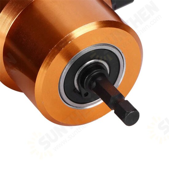 Double Headed Sheet Metal Nibbler Cutter Drill Attachment Nibbler for 360 Degree Rotatable Circle Cutting Straight Cutting Double Headed Sheet Metal Nibbler Cutter Drill Attachment Nibbler for 360 Degree Rotatable Circle Cutting Straight Cutting
