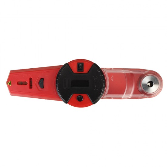 Drill Guide Collector 2 In 1 Laser Level Horizontal Line Laser Locator With Measuring Range Vertical Measure Tape Measuring Tools