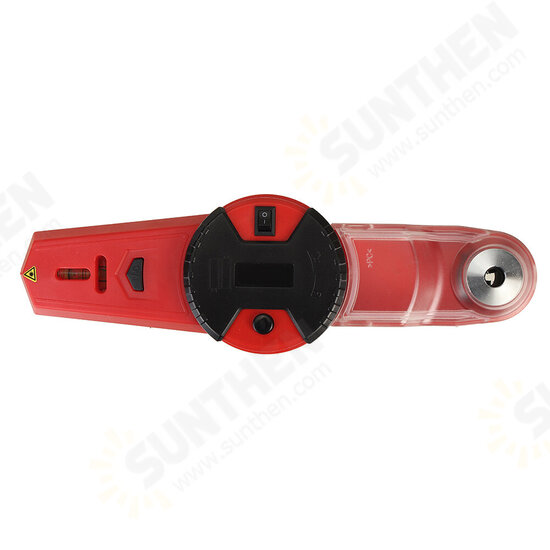 Drill Guide Collector 2 In 1 Laser Level Horizontal Line Laser Locator With Measuring Range Vertical Measure Tape Measuring Tools