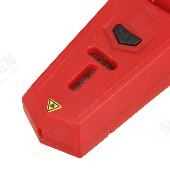 Drill Guide Collector 2 In 1 Laser Level Horizontal Line Laser Locator With Measuring Range Vertical Measure Tape Measuring Tools