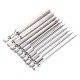 10Pcs 100mm 1/4 Inch Shank S2 Steel SAE Hex Head Allen Wrench Screwdriver Bit Drill Bit Set