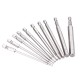 10Pcs 100mm 1/4 Inch Shank S2 Steel SAE Hex Head Allen Wrench Screwdriver Bit Drill Bit Set