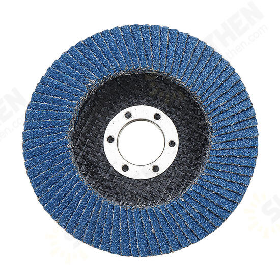 10Pcs 115mm 4.5 Inch Premium Zirconia Flap Disc Grinding Wheel 40-120 Grit Angle Grinder Disc