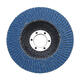 10Pcs 115mm 4.5 Inch Premium Zirconia Flap Disc Grinding Wheel 40-120 Grit Angle Grinder Disc