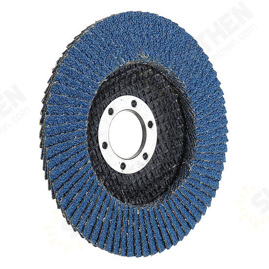 10Pcs 115mm 4.5 Inch Premium Zirconia Flap Disc Grinding Wheel 40-120 Grit Angle Grinder Disc