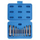 10Pcs Damaged Taps Remover Screw Tap Extractor Set Broken Taps Removal Kit 10Pcs Damaged Taps Remover Screw Tap Extractor Set Broken Taps Removal Kit