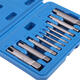 10Pcs Damaged Taps Remover Screw Tap Extractor Set Broken Taps Removal Kit 10Pcs Damaged Taps Remover Screw Tap Extractor Set Broken Taps Removal Kit