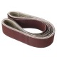 10pcs 40 to 1000 Grit 40mm x 760mm Sanding Belts For Angle Grinder Belt Sander Attachment