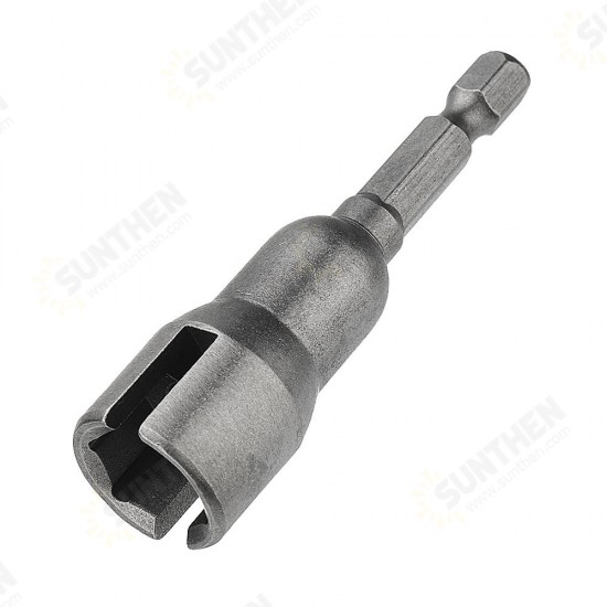 13mm Slotted Sleeve Nut Driver Socket Adapter Magnetic Hex Screwdriver Adapter 13mm Slotted Sleeve Nut Driver Socket Adapter Magnetic Hex Screwdriver Adapter