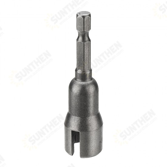 13mm Slotted Sleeve Nut Driver Socket Adapter Magnetic Hex Screwdriver Adapter 13mm Slotted Sleeve Nut Driver Socket Adapter Magnetic Hex Screwdriver Adapter