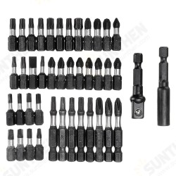 1/4 Inch Socket Adapter 18/42pcs Screwdriver Bits Set S2 Steel Impart Screw Driver Drill Bit For Power Tools 1/4 Inch Socket Adapter 18/42pcs Screwdriver Bits Set S2 Steel Impart Screw Driver Drill Bit For Power Tools