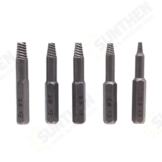 22pcs Damaged Screw Extractor Set for Broken Screw HSS Broken Bolt Extractor Screw Remover Kits 22pcs Damaged Screw Extractor Set for Broken Screw HSS Broken Bolt Extractor Screw Remover Kits