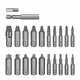 22pcs Damaged Screw Extractor Set for Broken Screw HSS Broken Bolt Extractor Screw Remover Kits