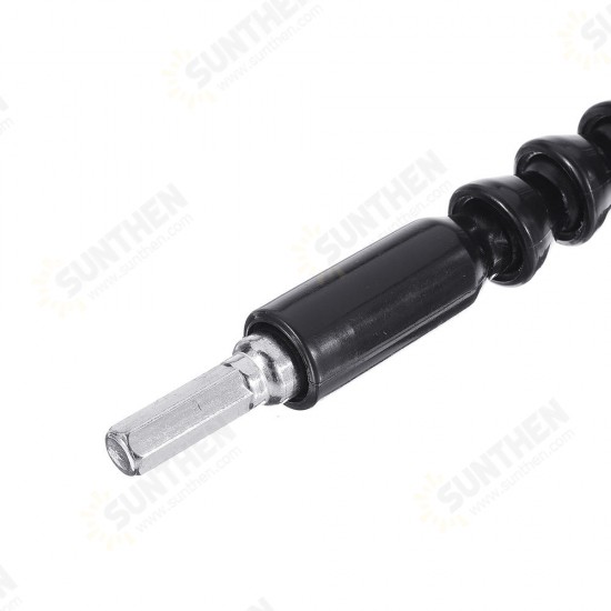 295mm Flexible Shaft with 10pcs Screwdriver Bit Extension Rod and Screwdriver