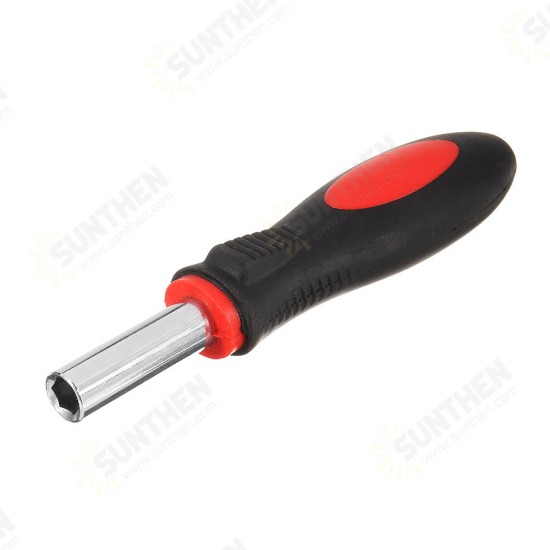 295mm Flexible Shaft with 10pcs Screwdriver Bit Extension Rod and Screwdriver