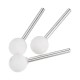 30pcs 3x12/6x22/6x25mm Abrasive Mounted Grinding Stone Spherical Head Wheel Abrasive Tools for Rotary Tool 30pcs 3x12/6x22/6x25mm Abrasive Mounted Grinding Stone Spherical Head Wheel Abrasive Tools for Rotary Tool