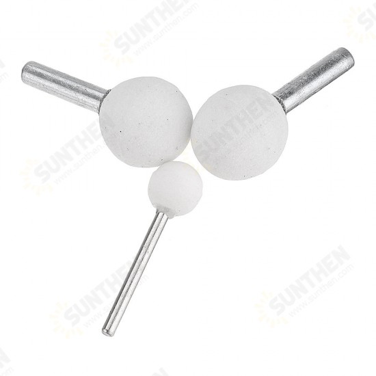 30pcs 3x12/6x22/6x25mm Abrasive Mounted Grinding Stone Spherical Head Wheel Abrasive Tools for Rotary Tool 30pcs 3x12/6x22/6x25mm Abrasive Mounted Grinding Stone Spherical Head Wheel Abrasive Tools for Rotary Tool