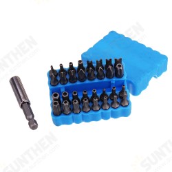 33pcs Magnetic Screwdriver Bit Set Torx Star Spanner Tri Wing Electric Screwdriver Bits with Holder 33pcs Magnetic Screwdriver Bit Set Torx Star Spanner Tri Wing Electric Screwdriver Bits with Holder